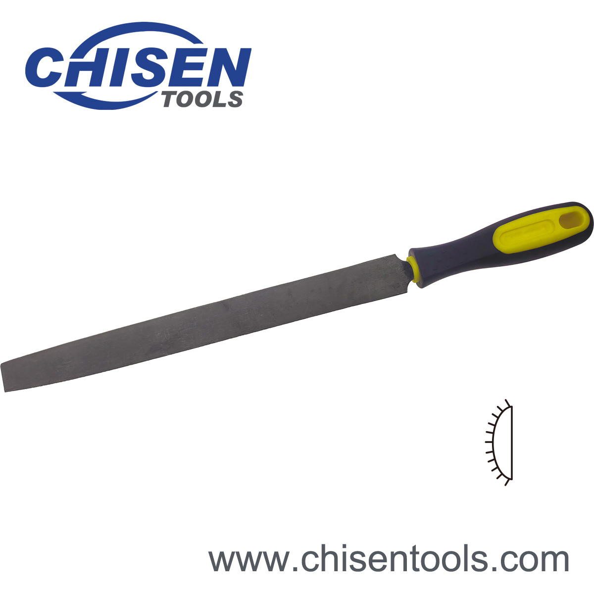 Aluminum File, Half Round