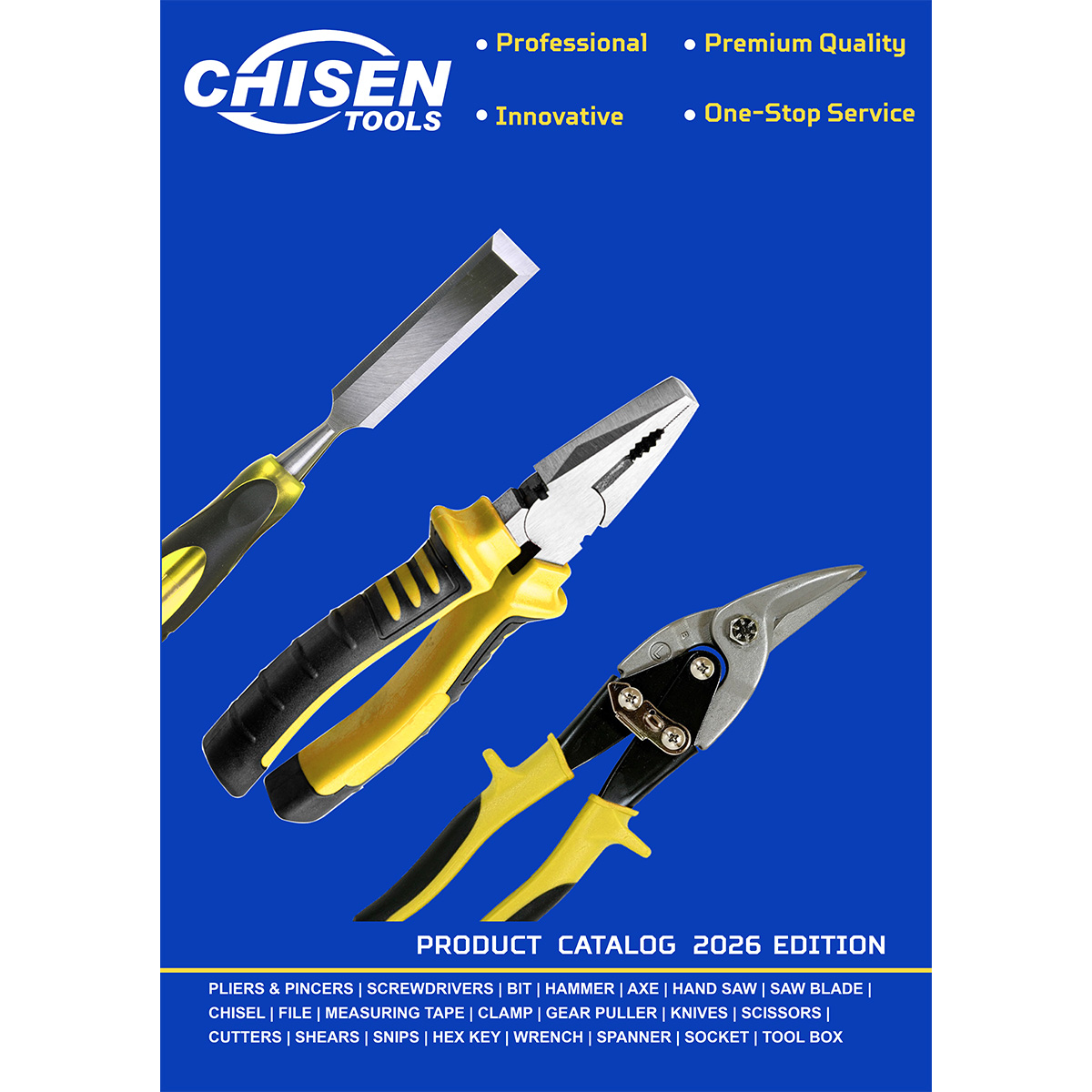CHISEN Tools Has Released Its 2026 Catalog