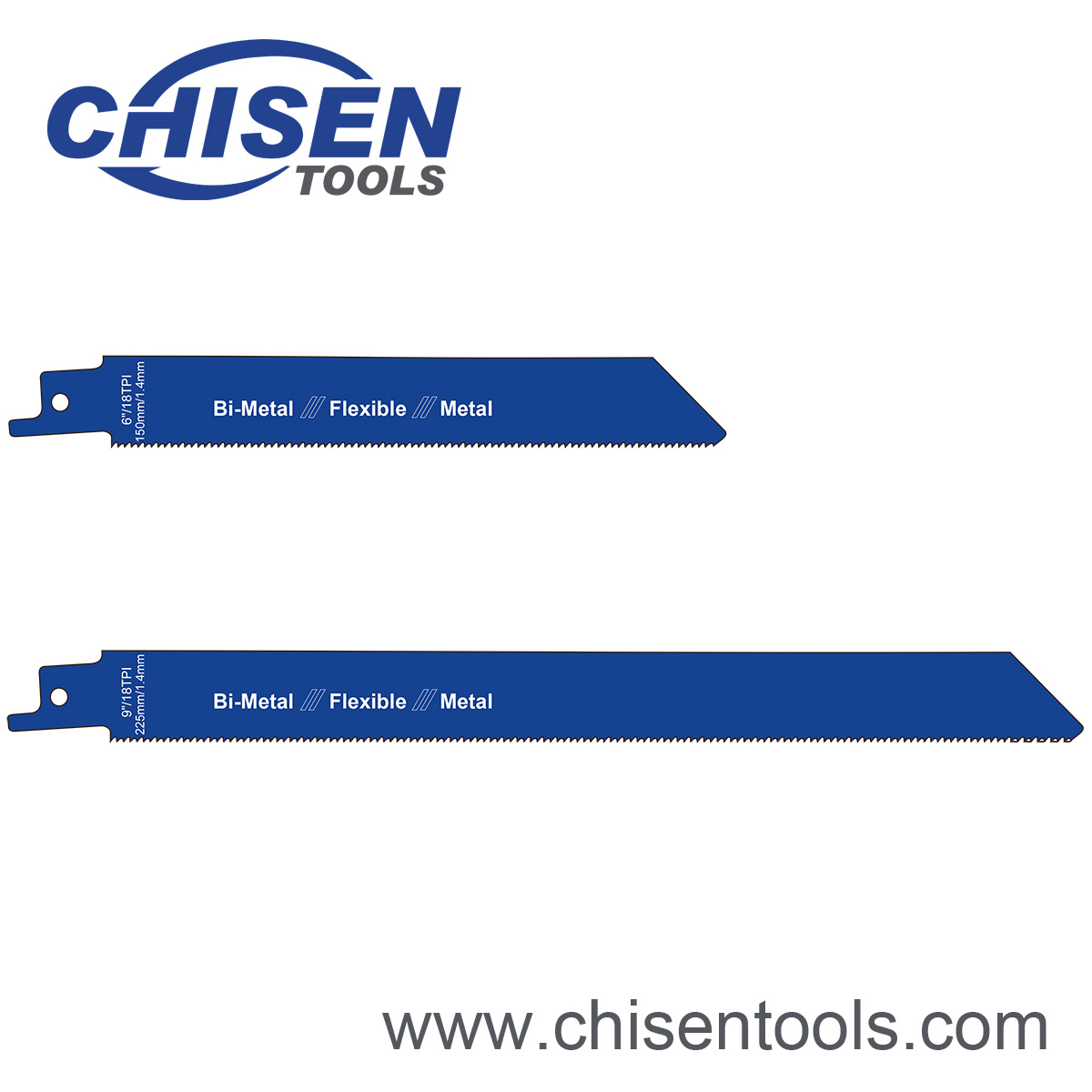 Bi-metal sabre saw blades 18 TPI