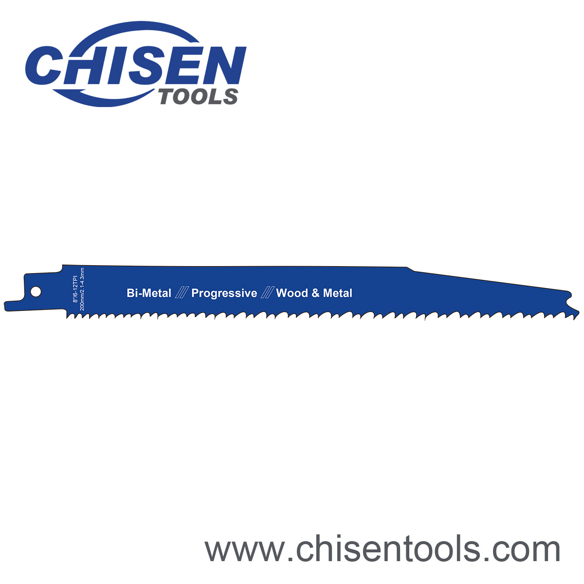 Bi-metal sabre saw blades 6-12 TPI